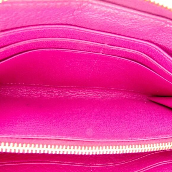 miu miu wallet pink leather Authentic used - Picture 8 of 9